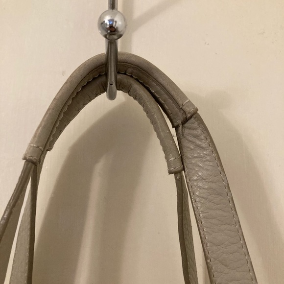 Coach Penelope Pebbled Leather Tote North South Taupe Ivory #C1282-F19264 - Picture 13 of 14